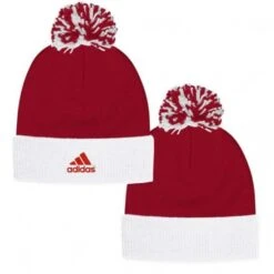 Adidas Cuffed Pom Beanie Hat Promotions -Ball Sports Store a80 508 red inset 550x550 1