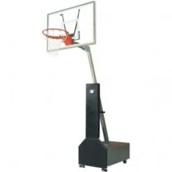 Bison Club Court Portable Basketball Hoop, W/ Acrylic Backboard Promotions
